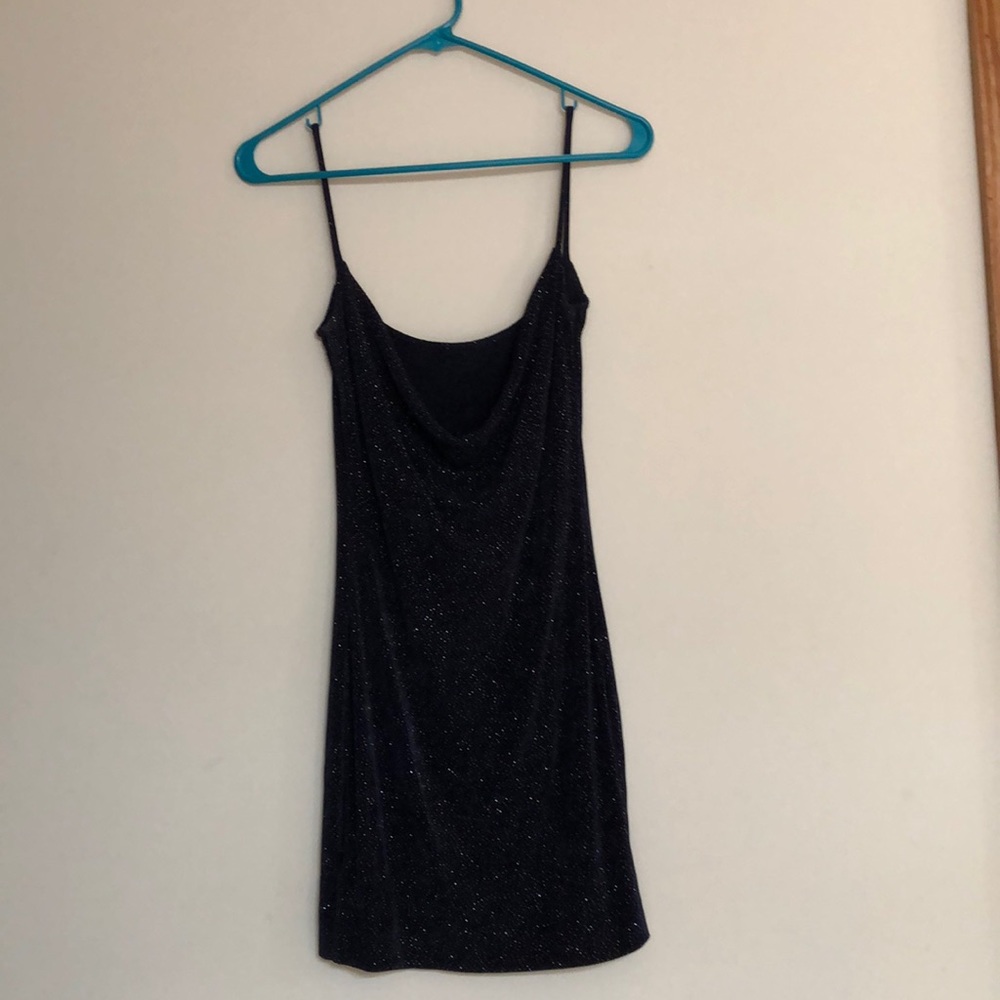 Abs sparkly mini dress size s